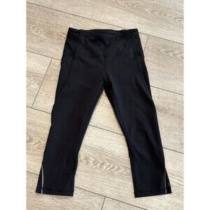 Lululemon Bandha Crop Leggings Women’s Size 4 Black Athleisure Running Gym